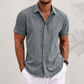 Out-Shine | Black linen shirt