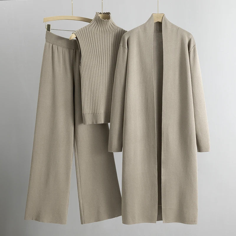 Out-Shine | Cashmere Fudus Set Beige - Clara