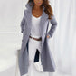 Out-Shine | Black wool coat with collar over