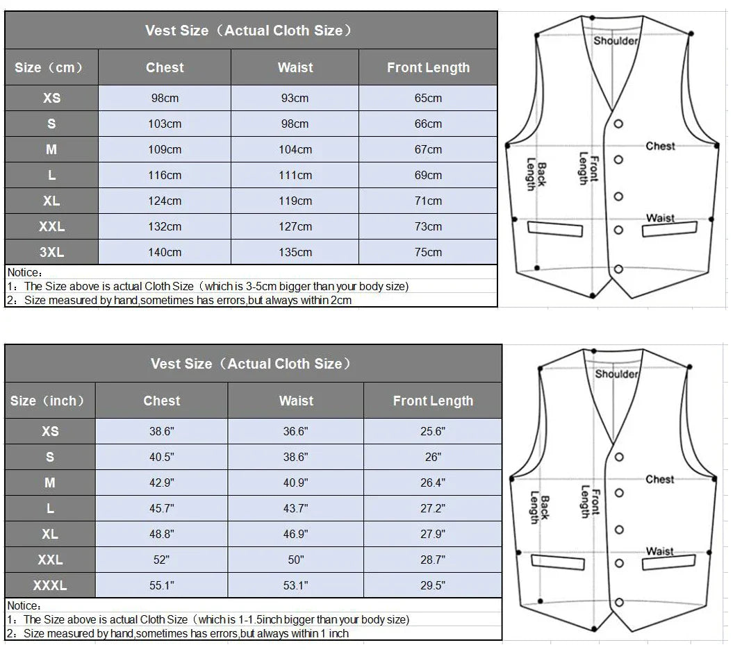 Out-Shine | Business Suit Vest - Timeless Elegance