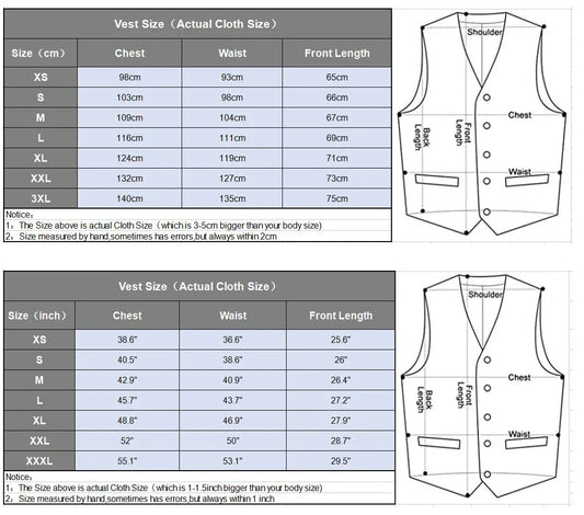 Out-Shine | Business Suit Vest - Timeless Elegance