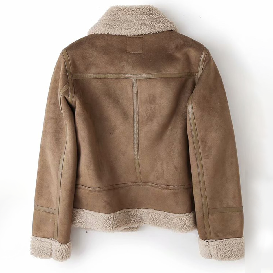 Out-Shine | Sleek Leather Moto Jacket