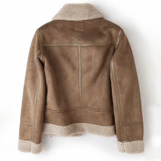 Out-Shine | Sleek Leather Moto Jacket