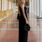 Out-Shine | Asymmetrical Band Maxi Dress