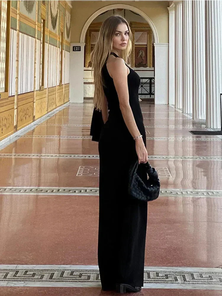 Out-Shine | Asymmetrical Band Maxi Dress
