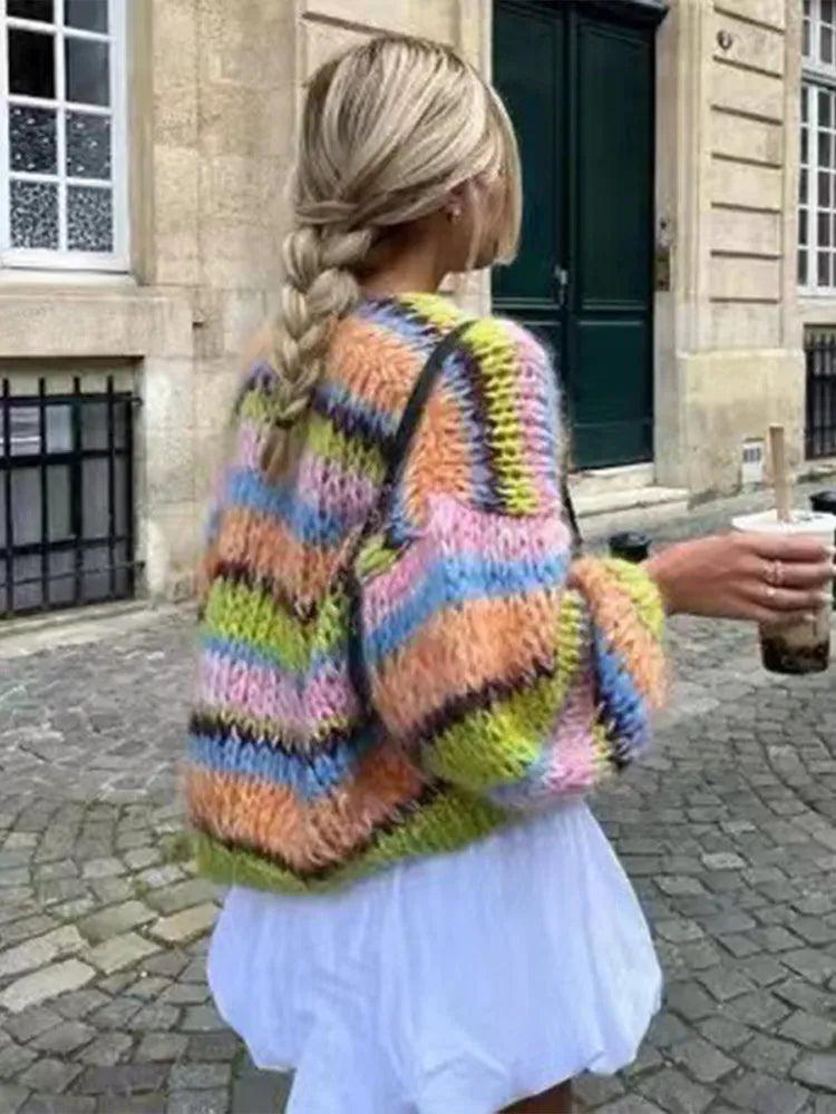 Out-Shine | Knitted cardigan for women