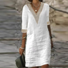 Out-Shine | Stylish Linen Summer Dress For Women