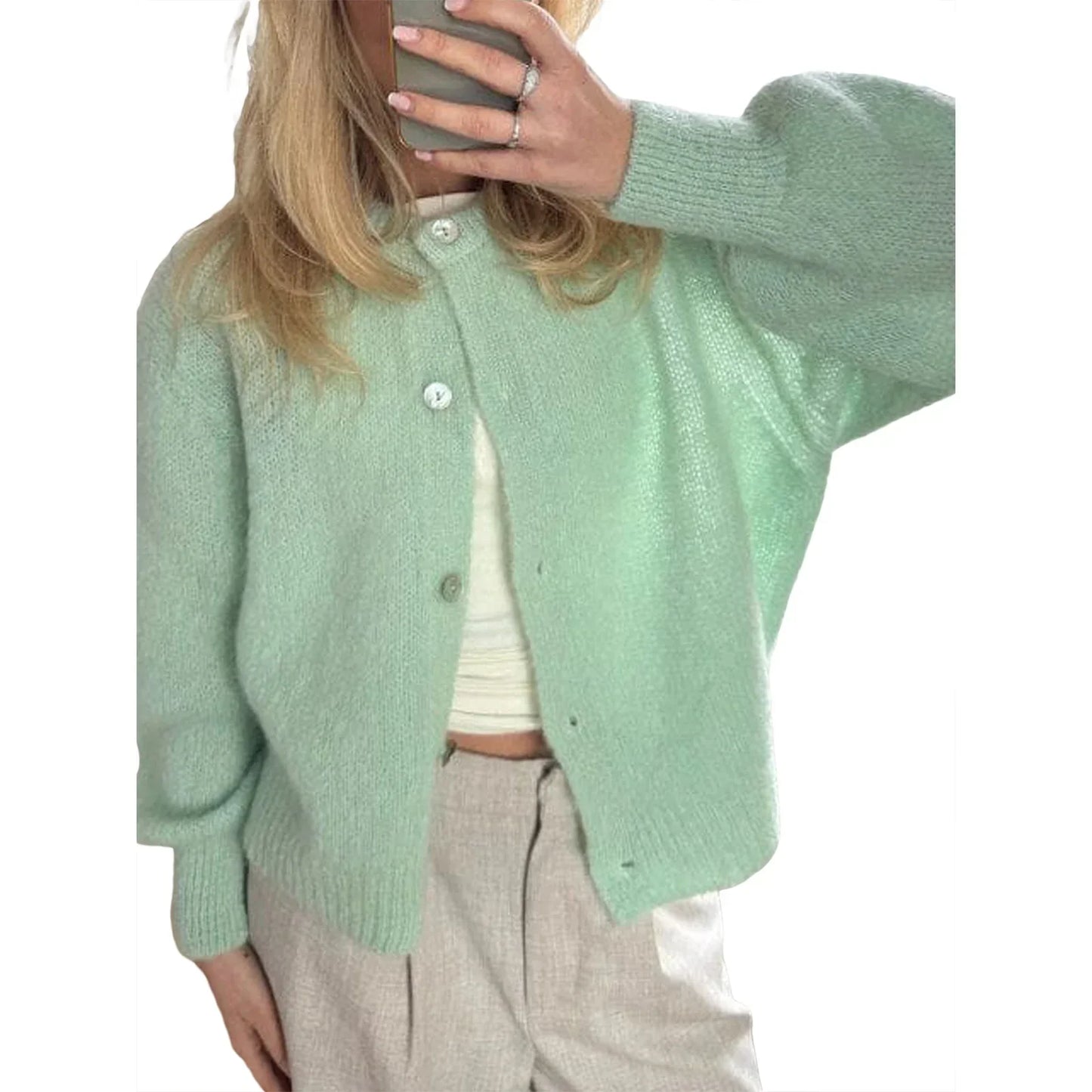 Out-Shine | Longarm Strick Cardigan