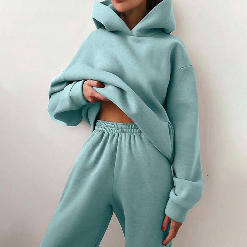 Out-Shine | Autumn and Winter Hoodie Set