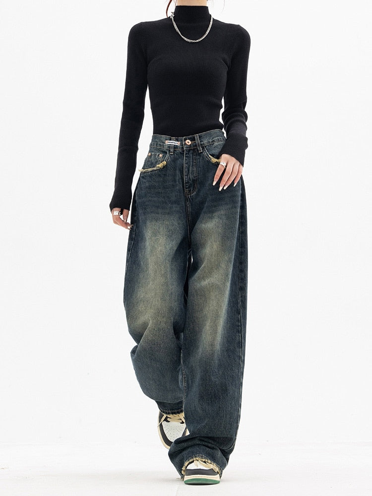 Out-Shine | Women's Vintage Baggy Jeans