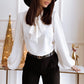 Out-Shine | Blouse with bow for women Graziella