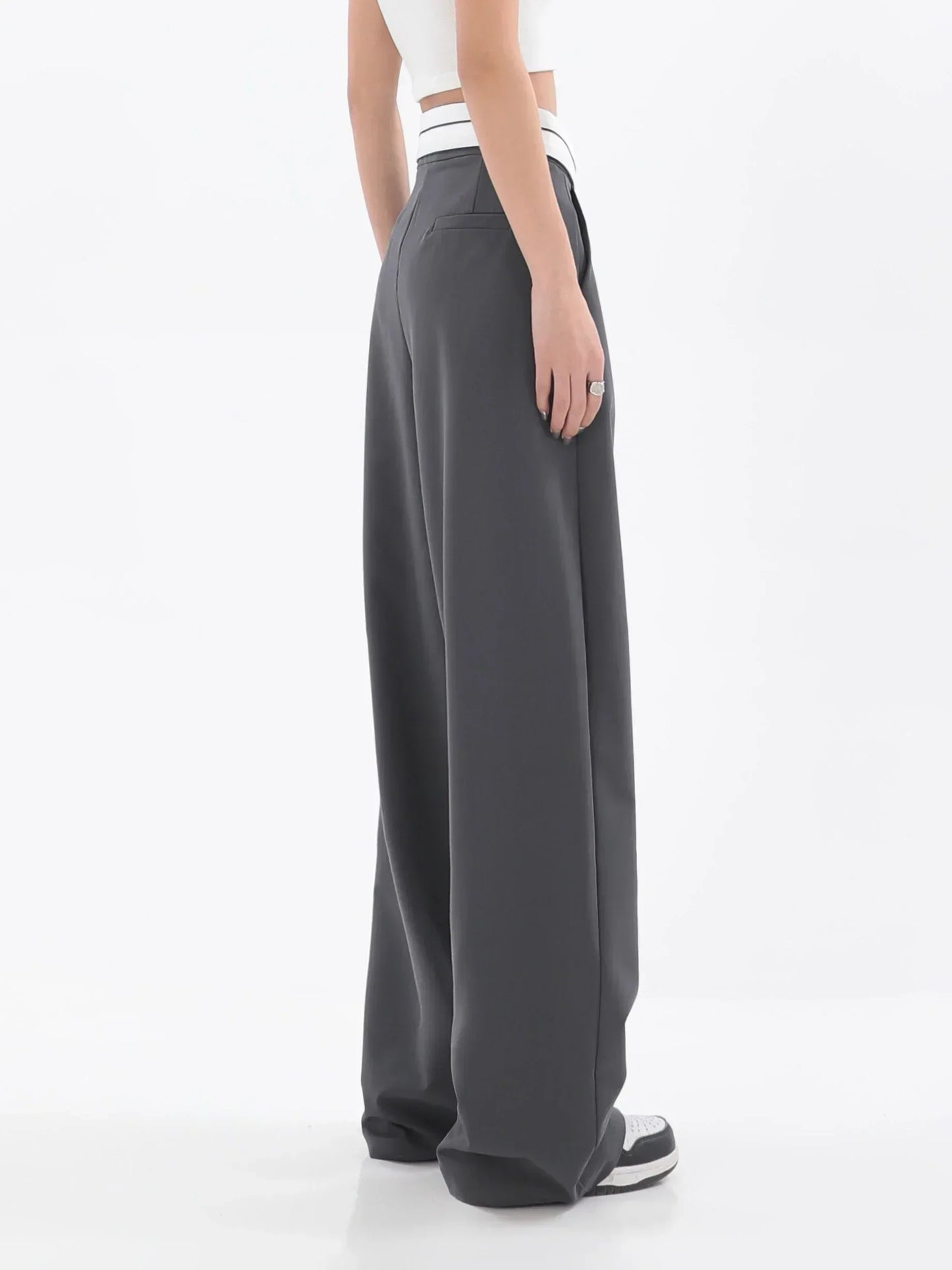 Out-Shine | Wide - Leg Pants With High Waist