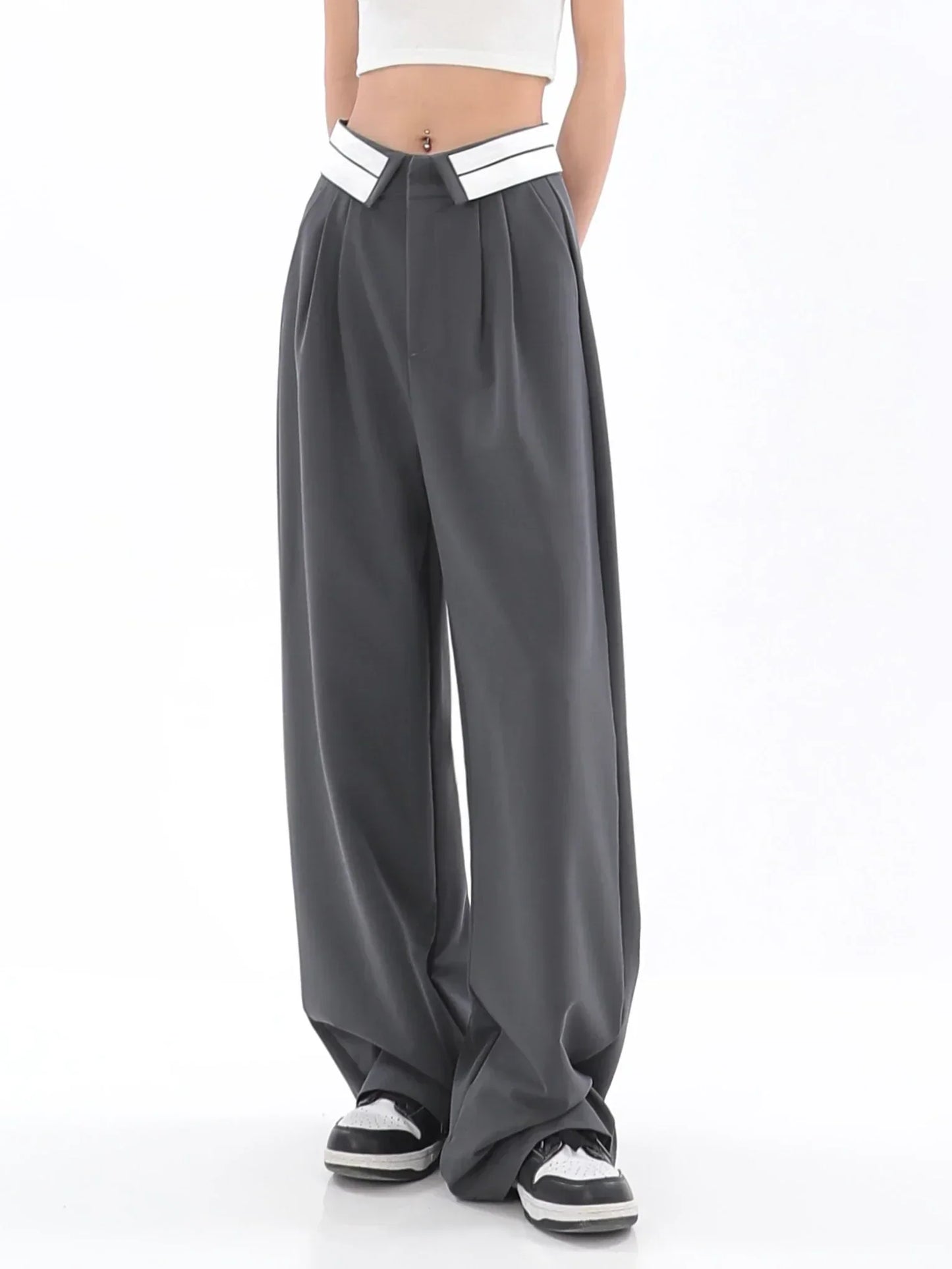 Out-Shine | Wide - Leg Pants With High Waist
