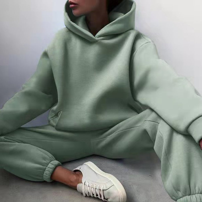 Out-Shine | Autumn and Winter Hoodie Set