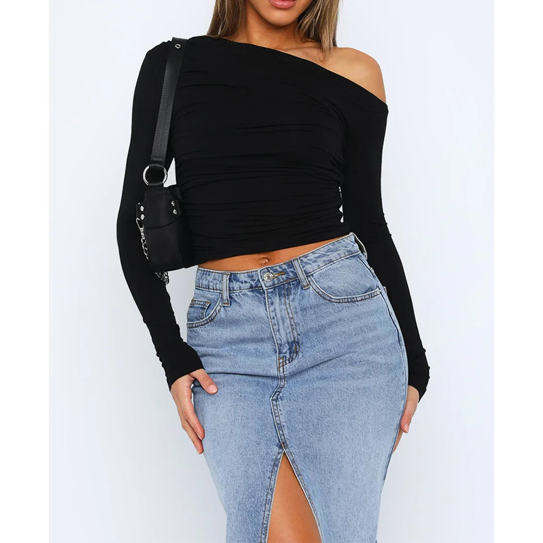 Out-Shine | Twisted Asymmetrical Top