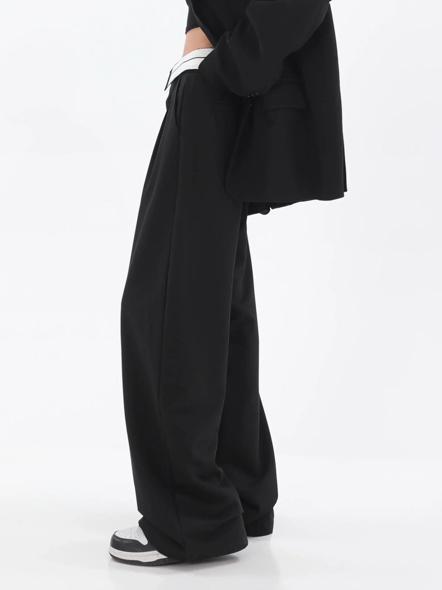 Out-Shine | Wide - Leg Pants With High Waist