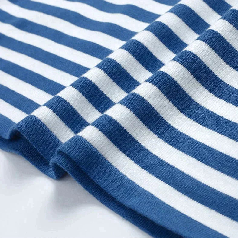 Out Shine | Elegant Striped T-shirt  Light Fabric
