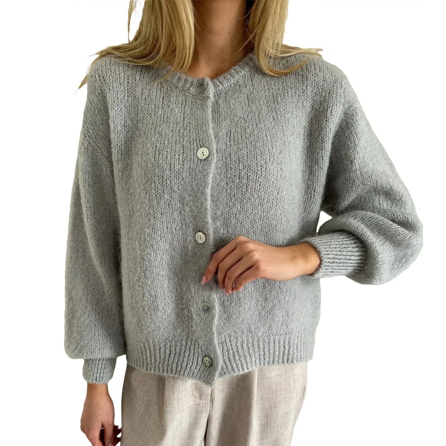 Out-Shine | Longarm Strick Cardigan