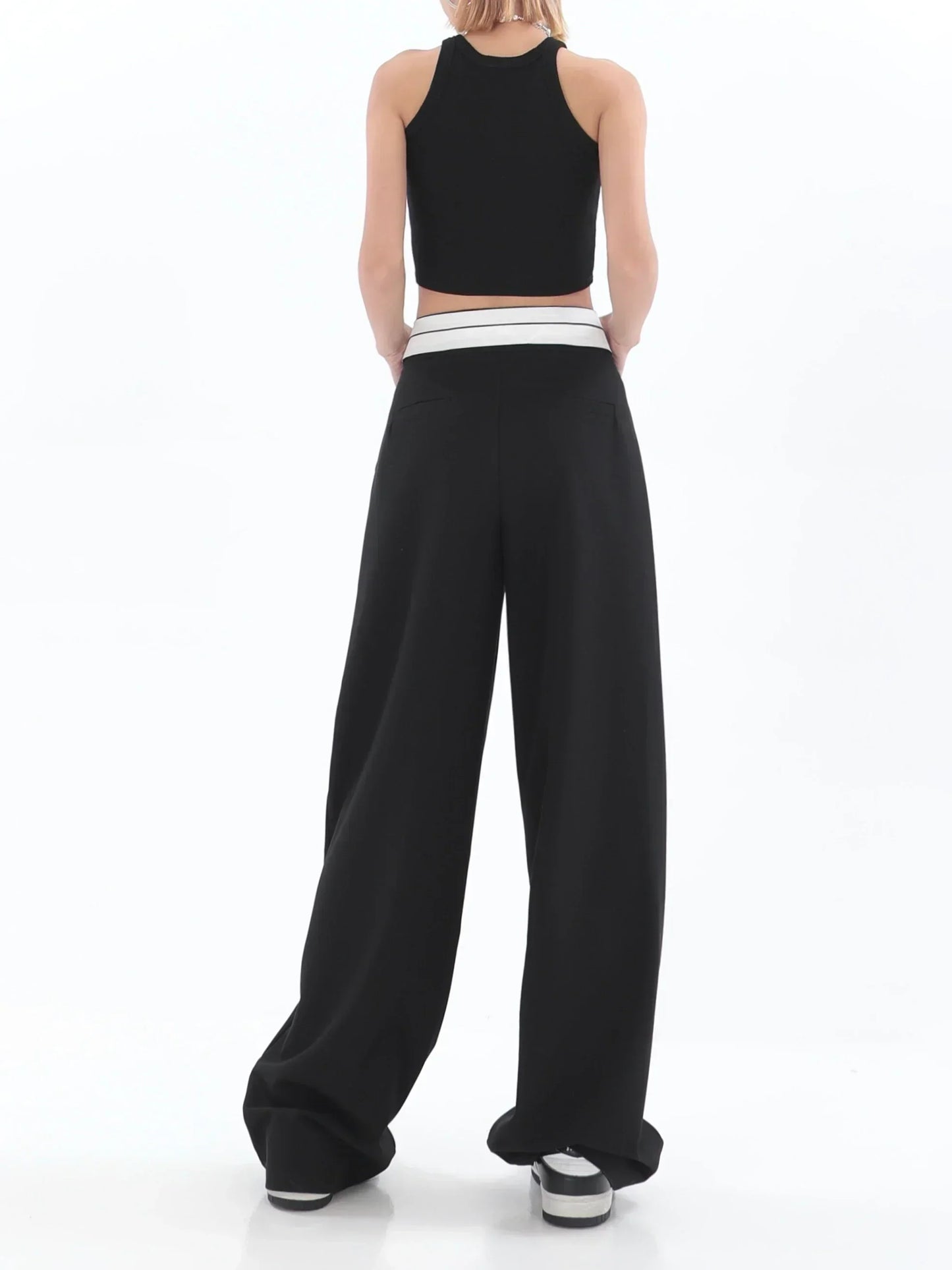 Out-Shine | Wide - Leg Pants With High Waist