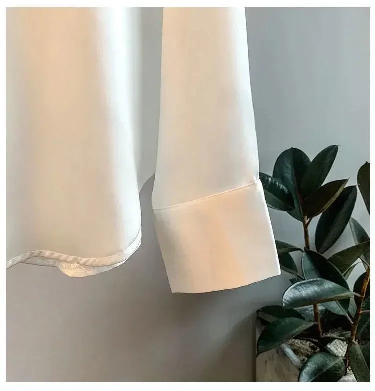 Out-Shine | Elegant Vintage Silk Blouse For Women