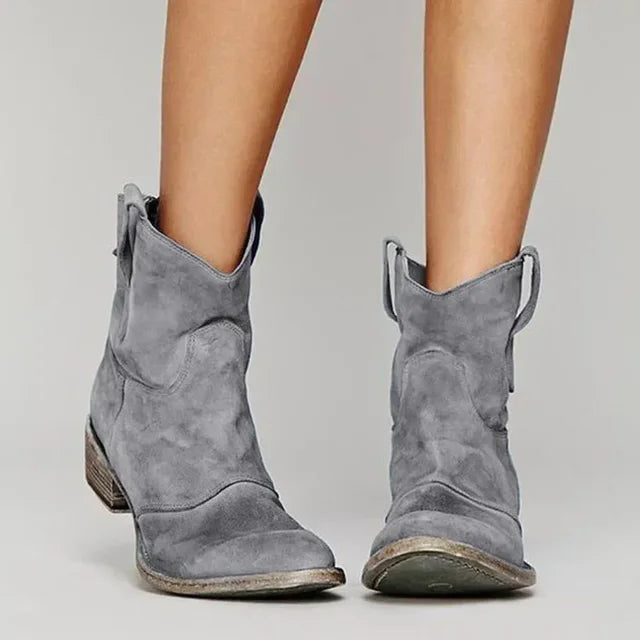 Out-Shine | Cowboy Ankle Boots Vintage Style