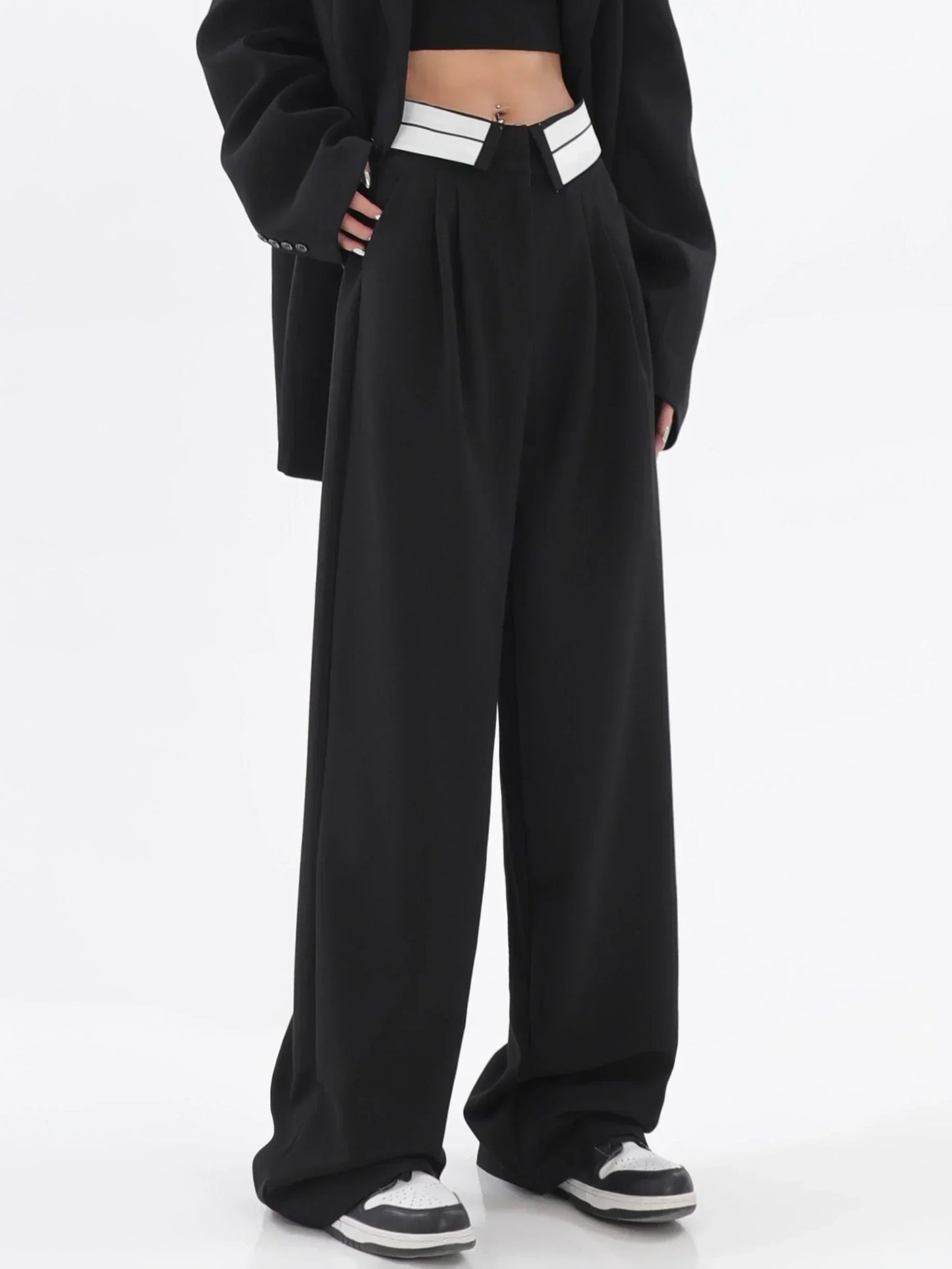 Out-Shine | Wide - Leg Pants With High Waist