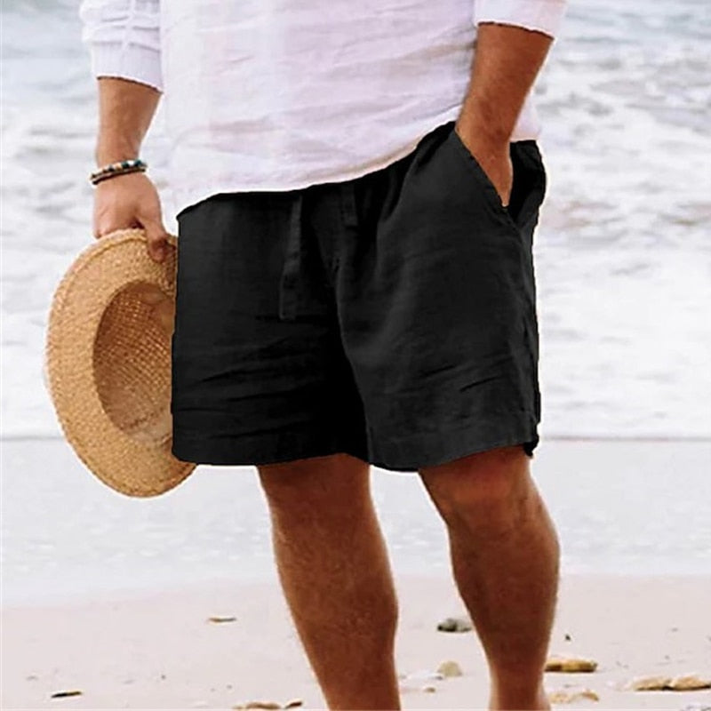 Out-Shine | Sustainable men's linen shorts from organic linen