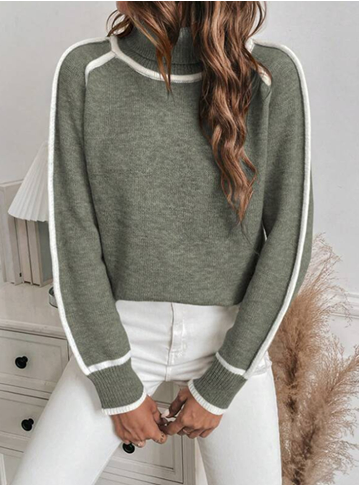 Out-Shine | Cozy Cashmere Turtleneck Sweater for Women