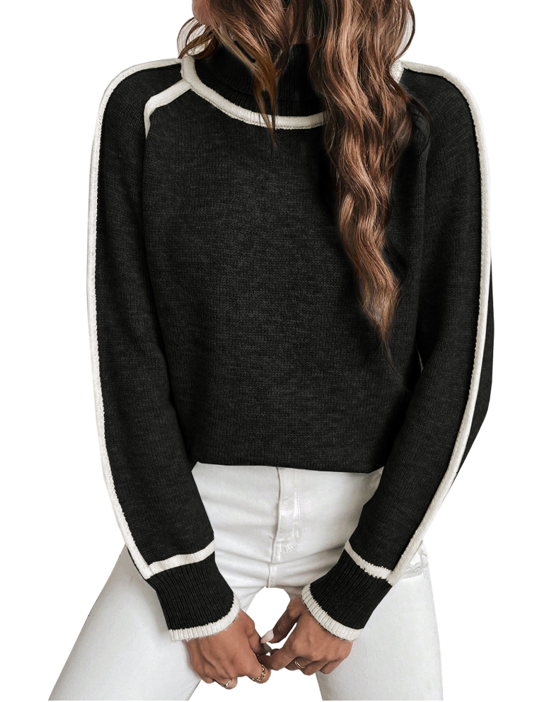 Out-Shine | Cozy Cashmere Turtleneck Sweater for Women