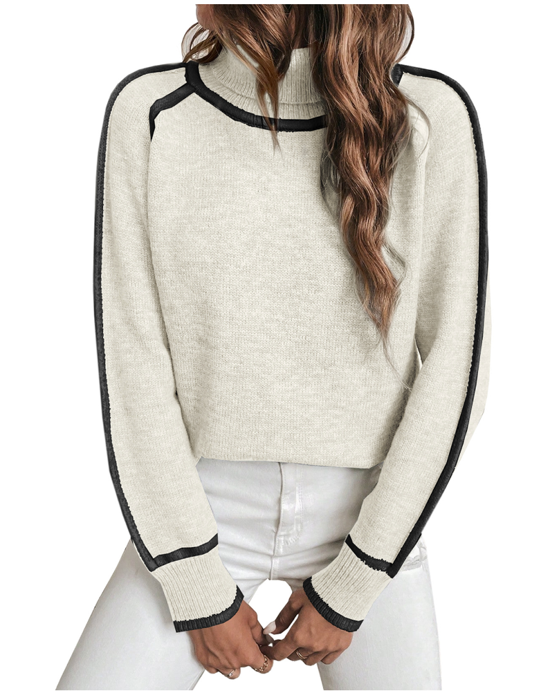 Out-Shine | Cozy Cashmere Turtleneck Sweater for Women