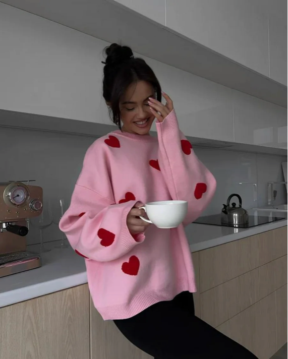 Out-Shine | Cosy Heart Sweater