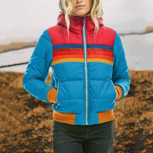 Out-Shine | Retro Jacket with Fur Hood