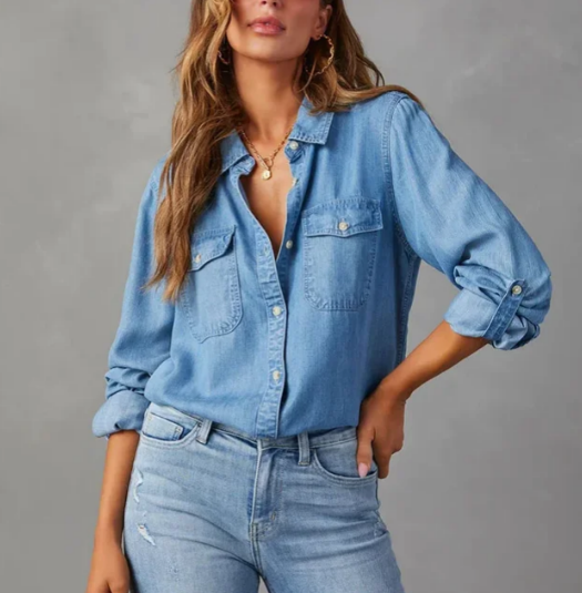 Out-Shine | Soft Denim Shirt