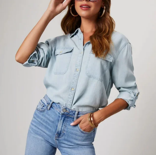 Out-Shine | Soft Denim Shirt