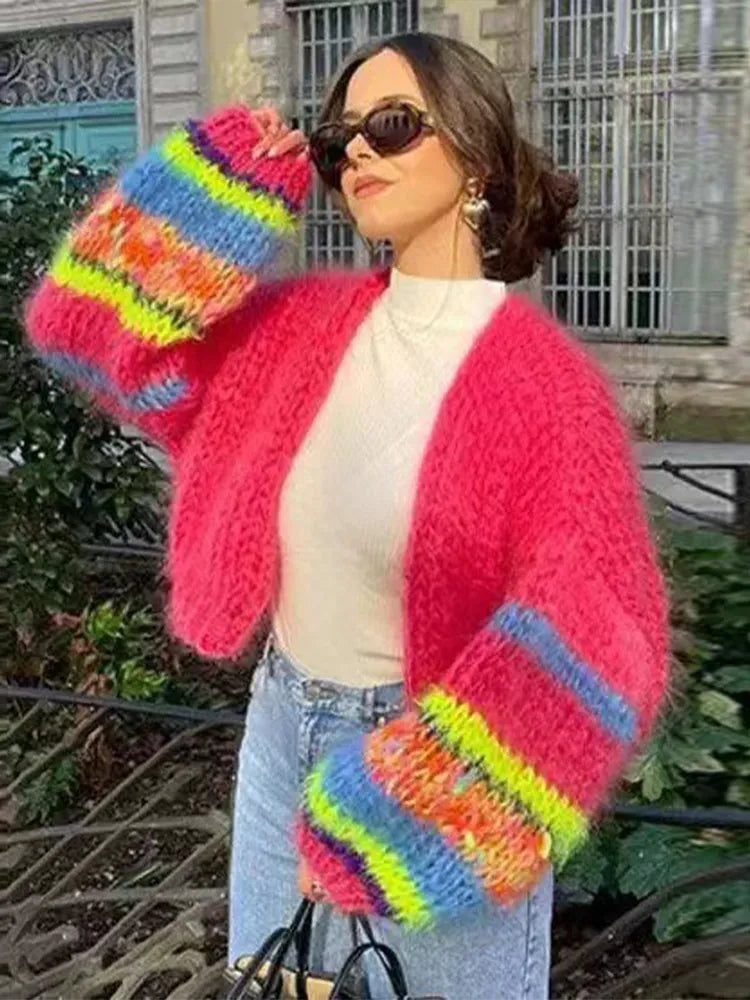 Out-Shine | Knitted cardigan for women