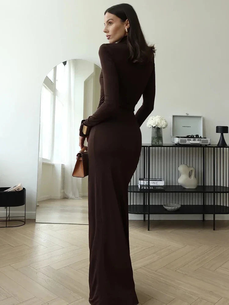 Out-Shine | Modern High-Slit Gown