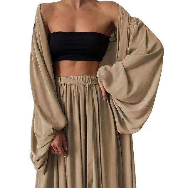 Out-Shine | High Waist 3-Piece Set