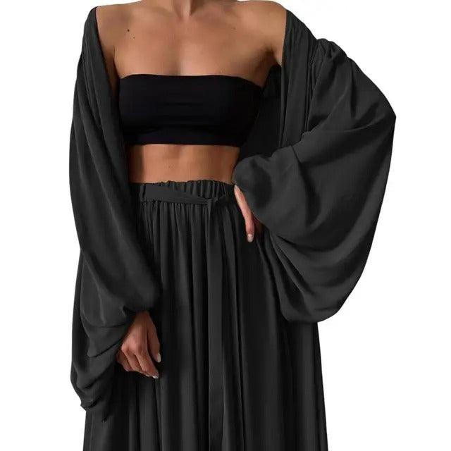 Out-Shine | High Waist 3-Piece Set