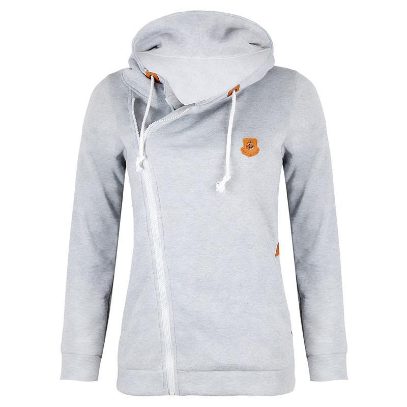 Out-Shine | Zipper Pocketed Drawstring Hoodie