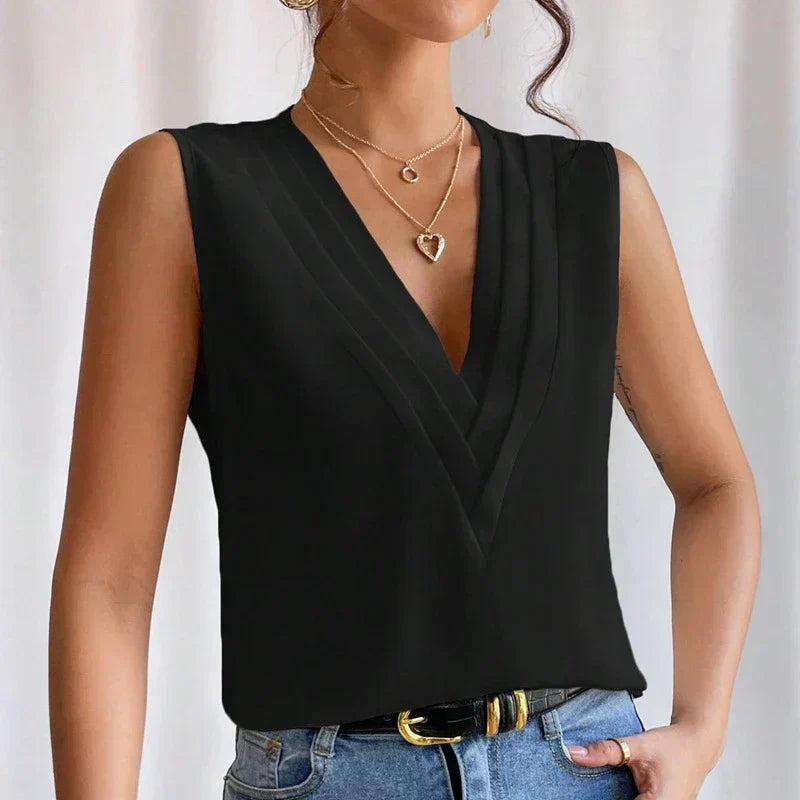 Out-Shine | Black sleeveless