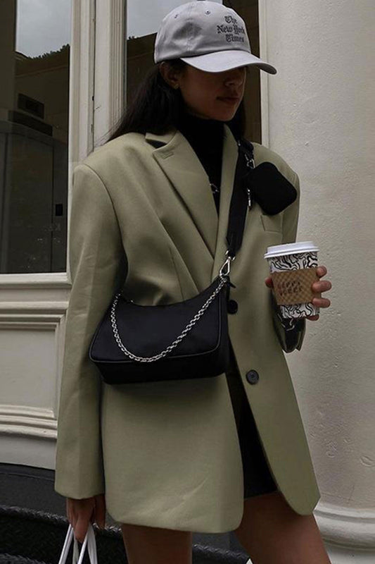 Out-Shine | Blazer Back Free Uni With Slit