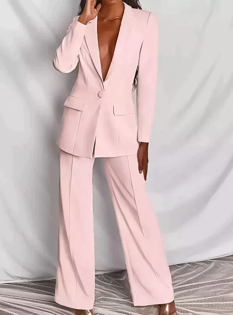 Out Shine | Elegant Blazer and Trousers Suit