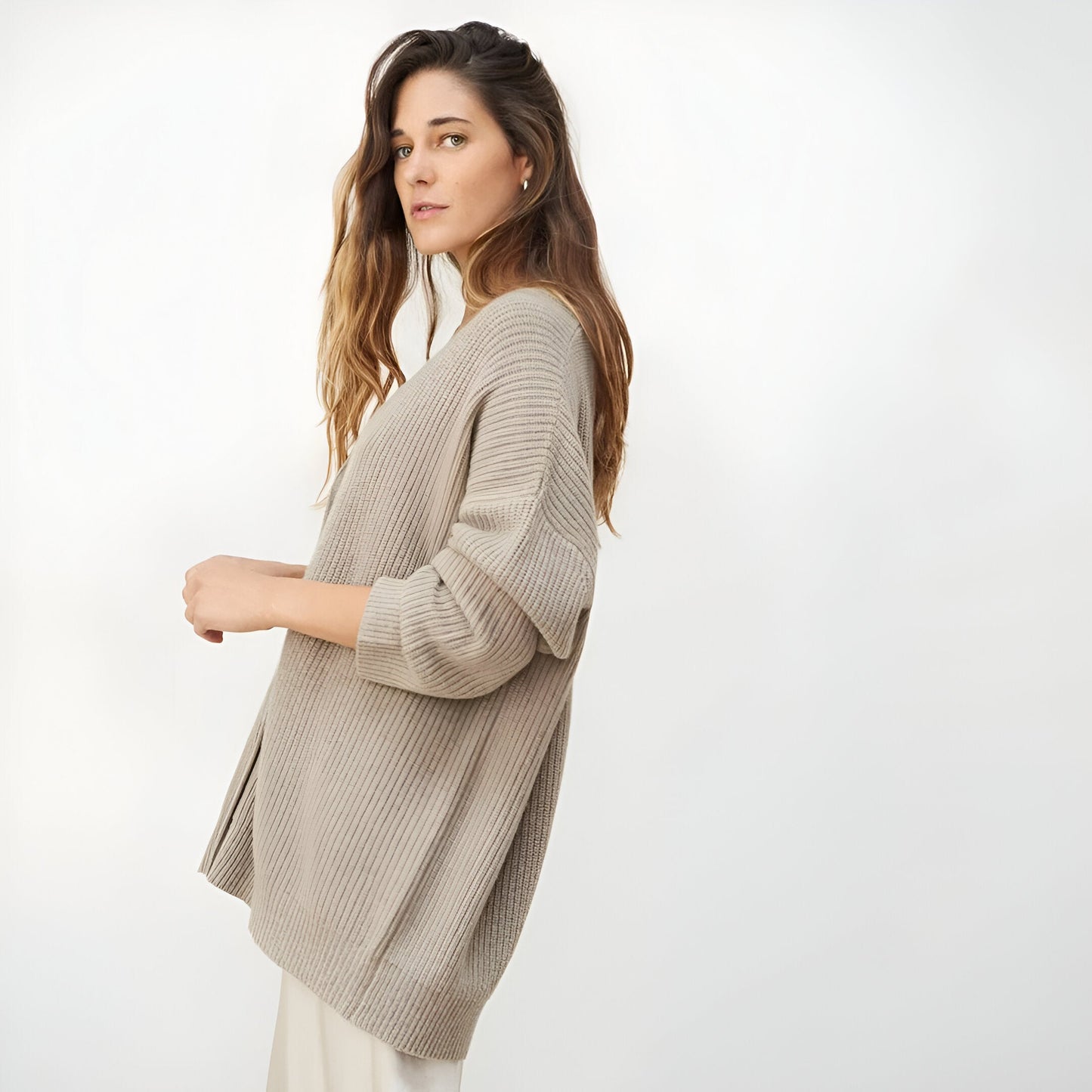 Out-Shine | Stylish Oversized Cashmere Vest