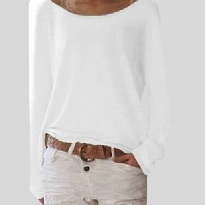 Out-Shine | Fine sweater with round neck neckline