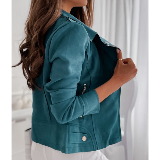 Out-Shine | Suede jacket for women