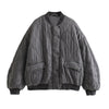 Out Shine | Women's Loose Fit Gray Bomber Jacket