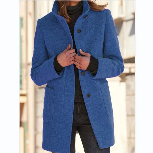 Out-Shine | Black wool coat