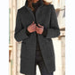 Out-Shine | Black wool coat