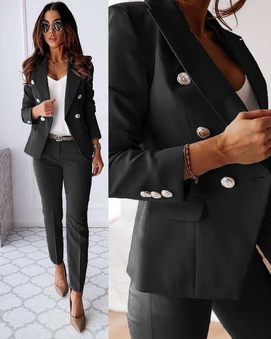 Out-Shine | Black set with Jacket and Pants