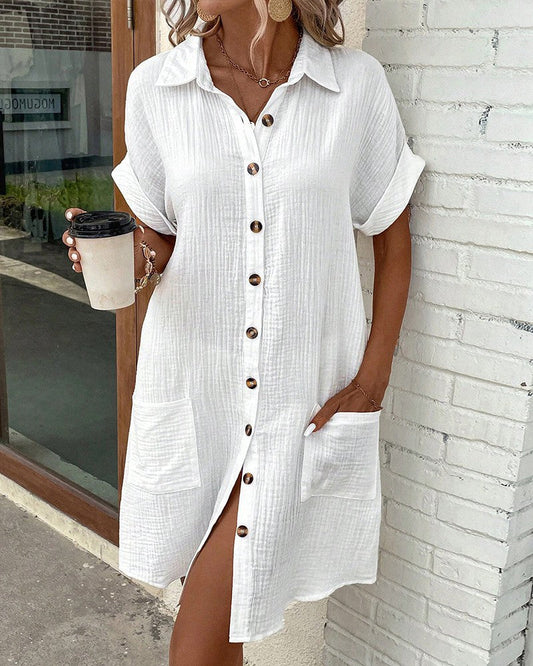 Out-Shine | Button - down dress